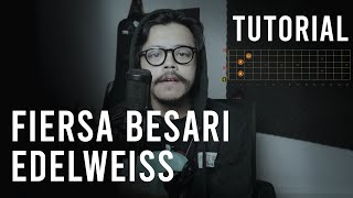 Fiersa Besari  Edelweiss Guitar Tutorial [upl. by Misab]