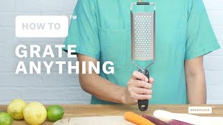 Brandless How To Use a Cheese Grater For More Than Just Cheese [upl. by Guillemette]