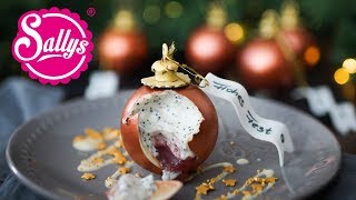 Weihnachtskugel Dessert mit Mousse  Christmas Ball Chocolate Dessert  Sallys Welt [upl. by Swisher]