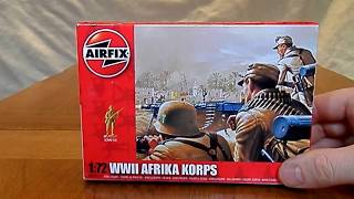 Plastic Soldier Review AIRFIX 172 WW2 German AFRIKA KORPS Deutscher Afrika Korps [upl. by Saleem]