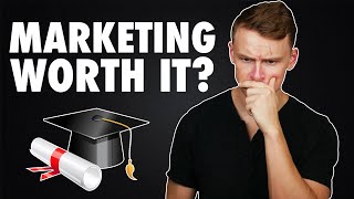 Is a MARKETING DEGREE worth it [upl. by Namwob]