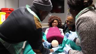 University of Johannesburg  Simulated Pre Natal Birth [upl. by Catha]