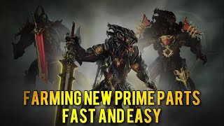 Warframe HOW TO FARM NEW PRIME PARTS FAST amp EASY Chroma Prime Rubico Prime amp Gram Prime [upl. by Fredel]