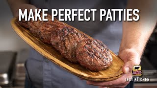 How to Make the Perfect Hamburger Patty [upl. by Elayor]