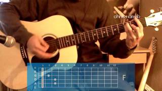 Cómo tocar quotFuiste Tuquot de Ricardo Arjona en Guitarra HD Tutorial  Christianvib [upl. by Dugaid]