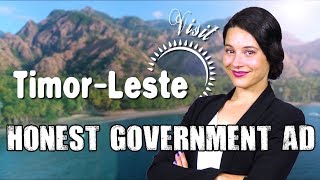 Honest Government Ad  Visit TimorLeste 🇹🇱 [upl. by Adnerol]