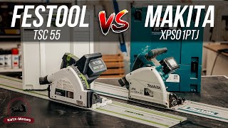 Makita VS Festool  Comprehensive Comparison amp Review  Toolsday Track Saw Review [upl. by Arutnev990]