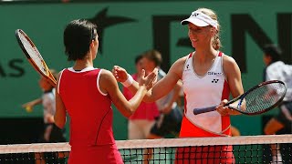 Anastasia Myskina vs Elena Dementieva 2004 Roland Garros Final Highlights [upl. by Reham715]