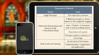 The Expository Method of Preaching [upl. by Faun]