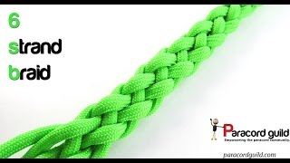 6 strand round braid [upl. by Adnilev]