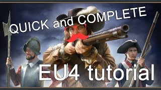 QUICK and COMPLETE beginners tutorial for Europa Universalis 4 EU4 [upl. by Kendre]