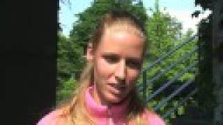 Elena Dementieva QampA Fan Questions [upl. by Melcher]