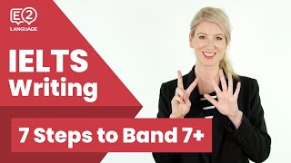 E2 IELTS Writing  7 Steps to Achieve Band 7 [upl. by Aeslehc]