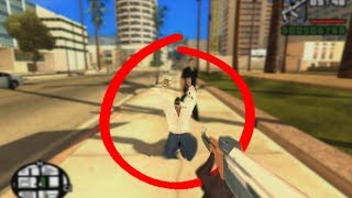 GTA San Andreas  Realistic Animations Mod [upl. by Ravel]