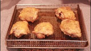 Air Fryer Chicken Thighs  Easiest Method [upl. by Filahk]