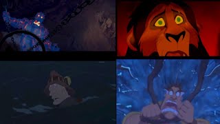 Top 10 Favorite Disney Movie Villains Defeats and Deaths [upl. by Lilith]