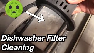 How To Clean Your GE Dishwasher Filter [upl. by Niltyak]