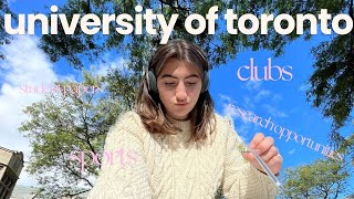 extracurriculars  the university of toronto [upl. by Doner]