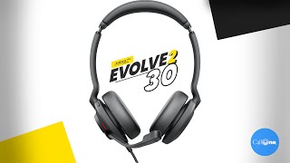 Jabra Evolve2 30 Overview and NC Mic Test [upl. by Aidnyc629]