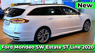 New Ford Mondeo SW Estate ST Line 2020 Review Interior Exterior [upl. by Eyar]