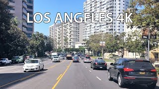 Los Angeles 4K  Westwood  Driving Downtown USA [upl. by Lichter]