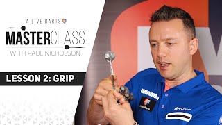 A Live Darts Masterclass  Lesson 2  How to grip your darts [upl. by Nealy]