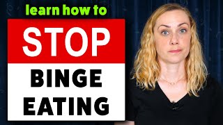 How To Stop Binge Eating [upl. by Aelahs]