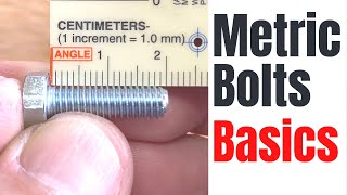 How Metric Bolts are Measured [upl. by Lovich433]