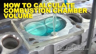 How To Calculate Combustion Chamber Volume [upl. by Cynde]