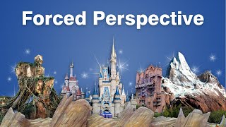 The Science of Forced Perspective at Disney Parks [upl. by Akenn397]