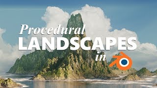 Procedural Landscapes in Blender 280 [upl. by Nunes]