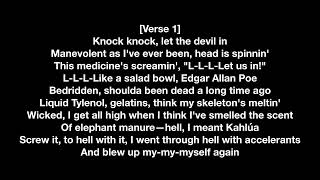 Eminem  Venom Clean Lyrics [upl. by Trah544]