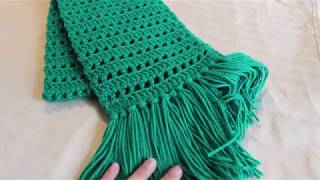 Easy Beginner Scarf for Kids [upl. by Ninon]