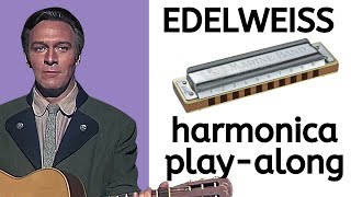 Beginner Harmonica Songbook Lesson 19 Edelweiss from The Sound of Music [upl. by Yesnel]