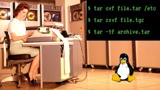 Linux tar Command Tutorial with Examples tar targz tgz [upl. by Fine]