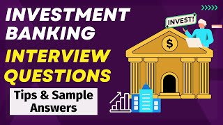 Investment Banking Analyst Interview Questions and Answers  For Freshers and Experienced Candidates [upl. by Annaiuq]