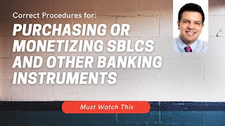 Purchasing or Monetizing an SBLC or other banking instruments Watch this [upl. by Stacey78]