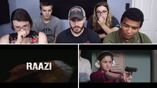 ‘Raazi’ Official Trailer REACTION  Alia Bhatt Vicky Kaushal  Directed by Meghna Gulzar [upl. by Dorolice510]