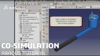 Abaqus Standard amp Abaqus Explicit CoSimulation  SIMULIA HowTo Tutorial [upl. by Letnuhs595]