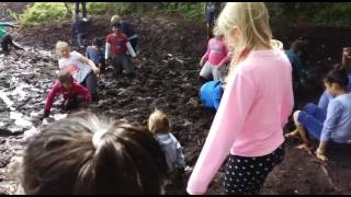 Bog jumping at Causey Farm video 1 [upl. by Llekcir]