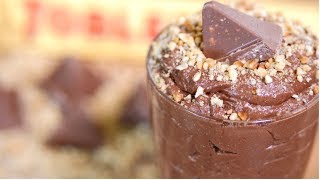 Toblerone chocolate mousse recipe  my virgin kitchen [upl. by Melba404]