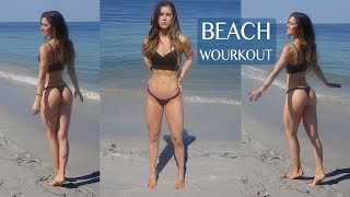 ANLLELA SAGRA  Beach workout [upl. by Fee750]