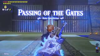 BotW052  Passing Of The Gates Shrine Made Easy  Rota Ooh Shrine [upl. by Mientao624]