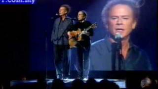 The Sound of Silence  Paul Simon amp Art Garfunkel Live in Grammy Award 2003 [upl. by Doxia]