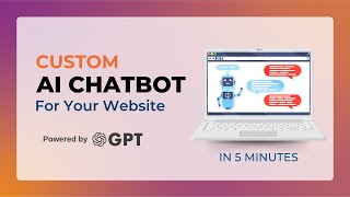 Custom AI Chatbot for Websites  GPT Powered Chatbot [upl. by Brownson]