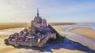 Exploring Incredible ISLAND MONASTERY Mont SaintMichel France [upl. by Acired]