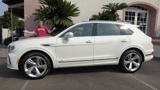 The New 2021 Bentley Bentayga Is an UltraLuxury Performance SUV [upl. by Lyndsey240]