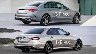 2022 Mercedes CClass vs 2022 Mercedes EClass [upl. by Marutani]