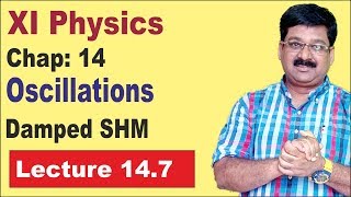 NCERT XI Physics Chap147  Damped SHM  Damped Oscillations  Oscillations [upl. by Goodyear]