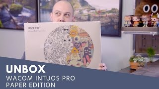 UNBOX Wacom Intuos Pro Large Paper Edition [upl. by Sillihp]